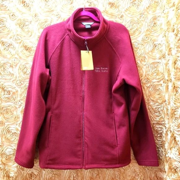 NWT 💟 Landway Burgandy Knit Fleece Sweater Top - Picture 2 of 8